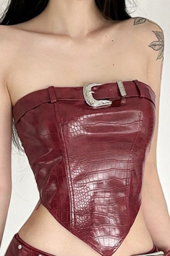 Sexy Street Strapless Tops