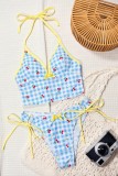 Sexy Vacation Fruit Print Swimwears