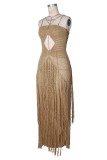 Sexy Bohemian Solid Color Hollow Out Swimwears Cover Up