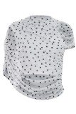 Casual Polka Dot Tops