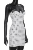 Sexy Polka Dot Lace Spaghetti Strap Sling Dresses