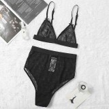 Fashion Sexy Solid Patchwork Letter Swimwears