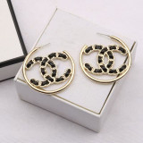 Fashion Simplicity Letter Patchwork Earrings