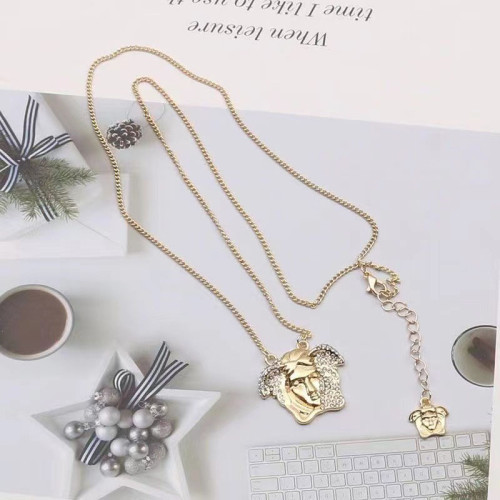 Fashion Casual Geometric Hot Drill Necklaces