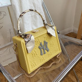Fashion Casual Letter Patchwork Bags