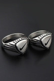 Fashion Vintage Geometric Hollowed Out Rings