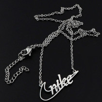 Fashion Simplicity Geometric Chains Letter Necklaces