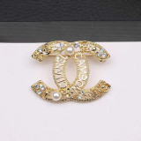 Fashion Celebrities Letter Hollowed Out Brooch