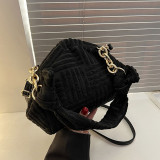 Fashion Street Solid Patchwork Bags