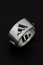 Fashion Simplicity Geometric Hollowed Out Rings