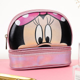 Fashion Casual Character Patchwork Zipper Bags