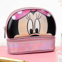 Fashion Casual Character Patchwork Zipper Bags