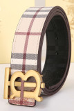 Fashion Simplicity Letter Patchwork Belts