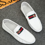 Fashion British Style Patchwork Letter Closed Comfortable Shoes