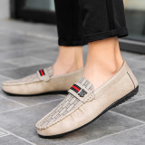 Fashion Casual Patchwork Letter Closed Comfortable Shoes
