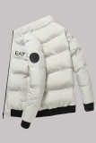 Fashion Casual Print Letter Outerwear