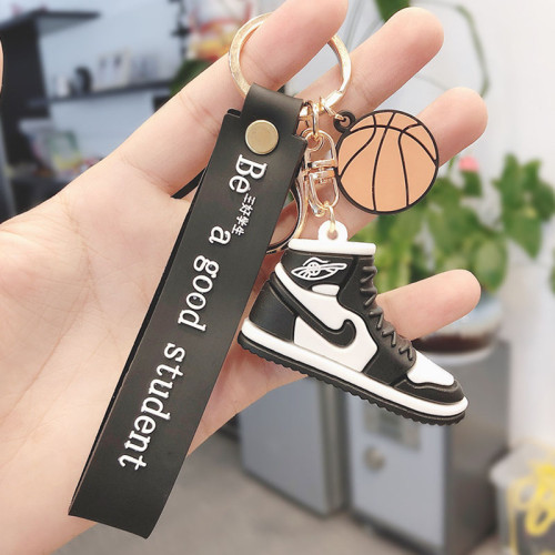 Fashion Daily Letter Patchwork Key Ring