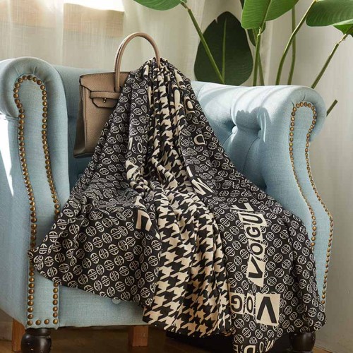 Fashion Casual Print Letter Scarf