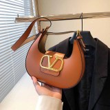 Fashion Casual Solid Patchwork Bags