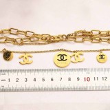 Street Letter Patchwork Chains Bracelets