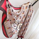 Vacation Character Letter Scarf