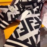 Casual Letter Patchwork Scarf(Without Box)