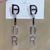 Simplicity Letter Patchwork Earrings