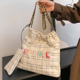 Casual Street Letter Chains Bags