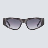 Simplicity Letter Patchwork Sunglasses