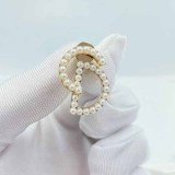 Simplicity Letter Pearl Earrings