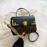 Street Figure Letter Patchwork Bags