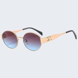 Street Geometric Patchwork Sunglasses