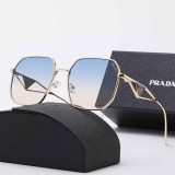 Simplicity Letter Patchwork Sunglasses
