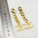 Simplicity Letter Chains Earrings