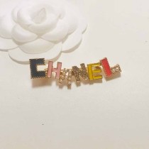 Simplicity Letter Patchwork Brooch