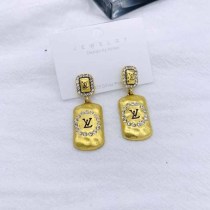 Elegant Simplicity Letter Rhinestone Earrings