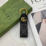 Simplicity Letter Patchwork Key Ring