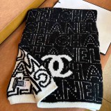 Street Simplicity Letter Patchwork Scarf