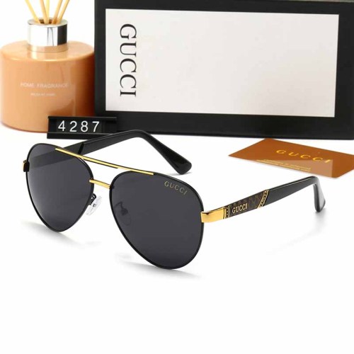 Street Simplicity Letter Patchwork Sunglasses