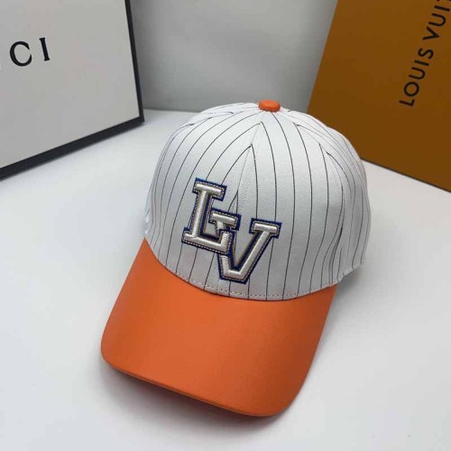Casual Street Letter Striped Embroidered Hat