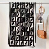 Casual Letter Patchwork Scarf