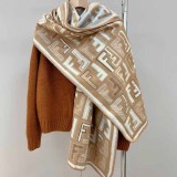 Casual Letter Patchwork Scarf