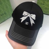 Casual Simplicity Letter Patchwork With Bow Hat