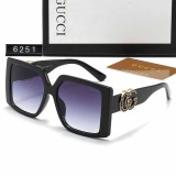 Casual Letter Patchwork Sunglasses(Without Box)