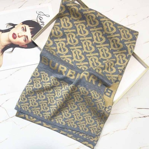 Street Daily Letter Patchwork Scarf