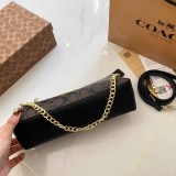 Street Daily Letter Chains Zipper Bags