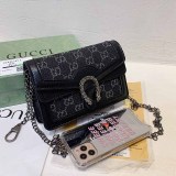 Street Letter Patchwork Chains Bags