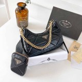 Casual Simplicity Letter Chains Zipper Bags