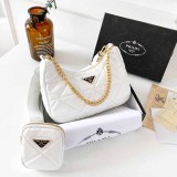 Casual Simplicity Letter Chains Zipper Bags