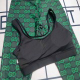 Vacation Letter Patchwork Swimwears